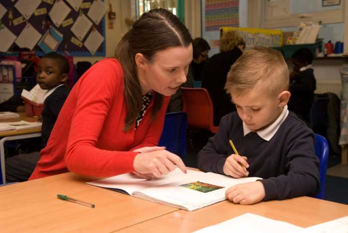 Stock photo - grammar school children